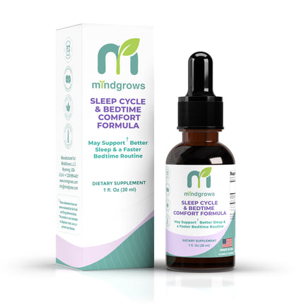 MindGrows®: Sleep Cycle & Bedtime Comfort™ Liquid Sleep Support for Kids