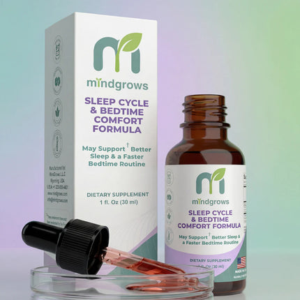 MindGrows®: Sleep Cycle & Bedtime Comfort™ Liquid Sleep Support for Kids